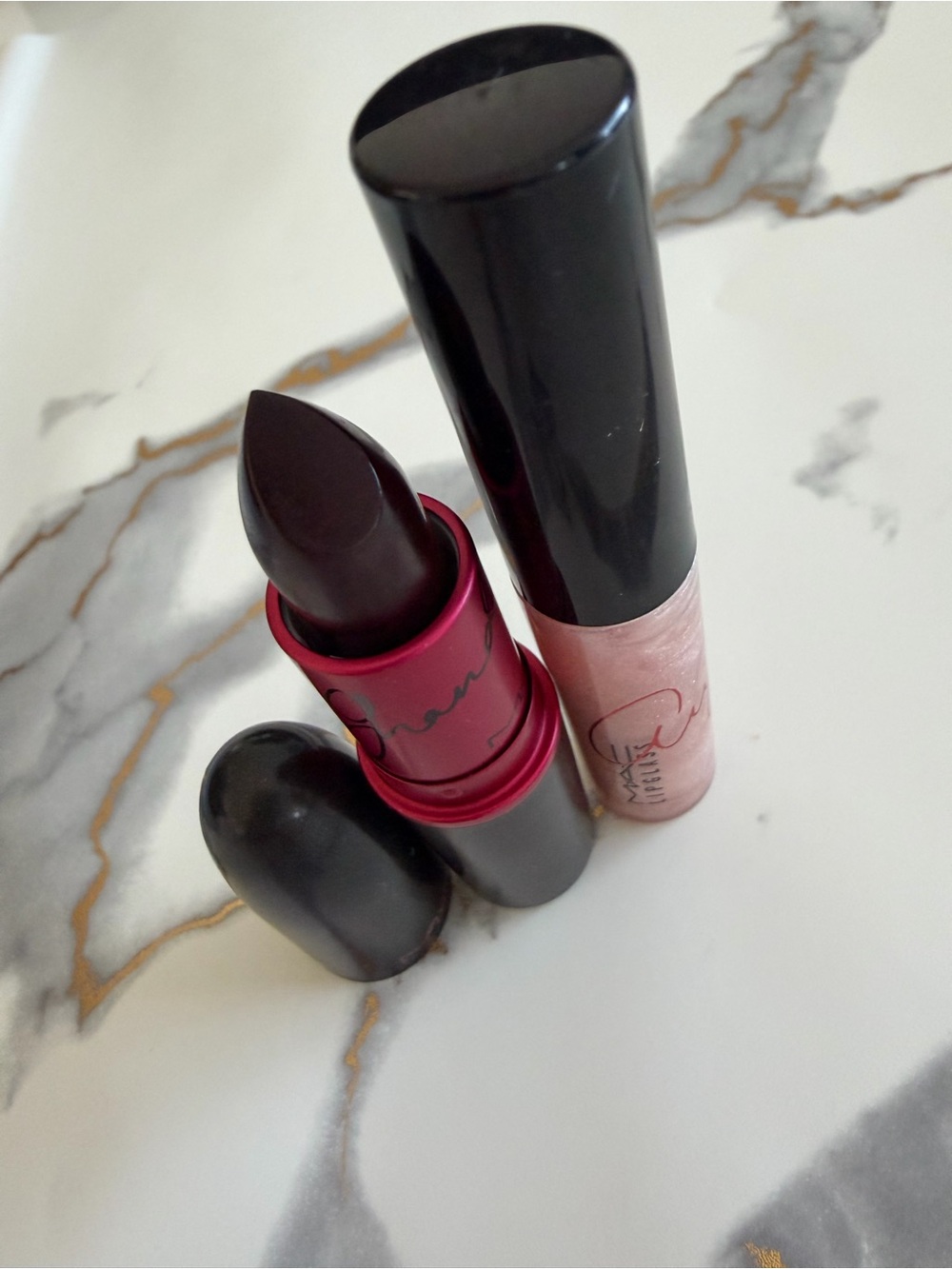 MAC Cosmetics x Ariana Grande Limited Edition Viva Glam Lipstick & Lipglass - Picture 5 of 8